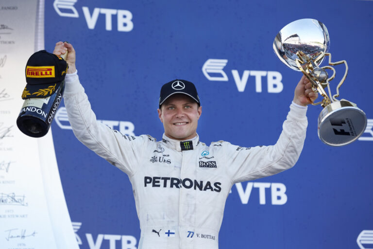 A nap versenyzője is Valtteri Bottas lett Oroszországban