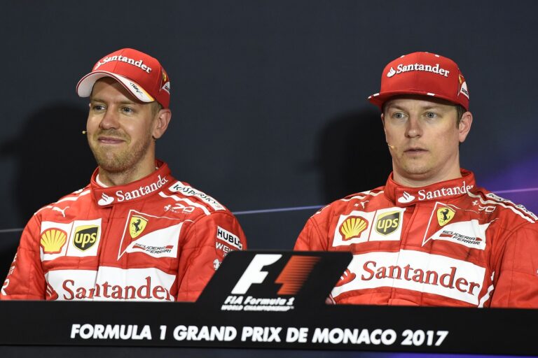 Vettel, Räikkönen