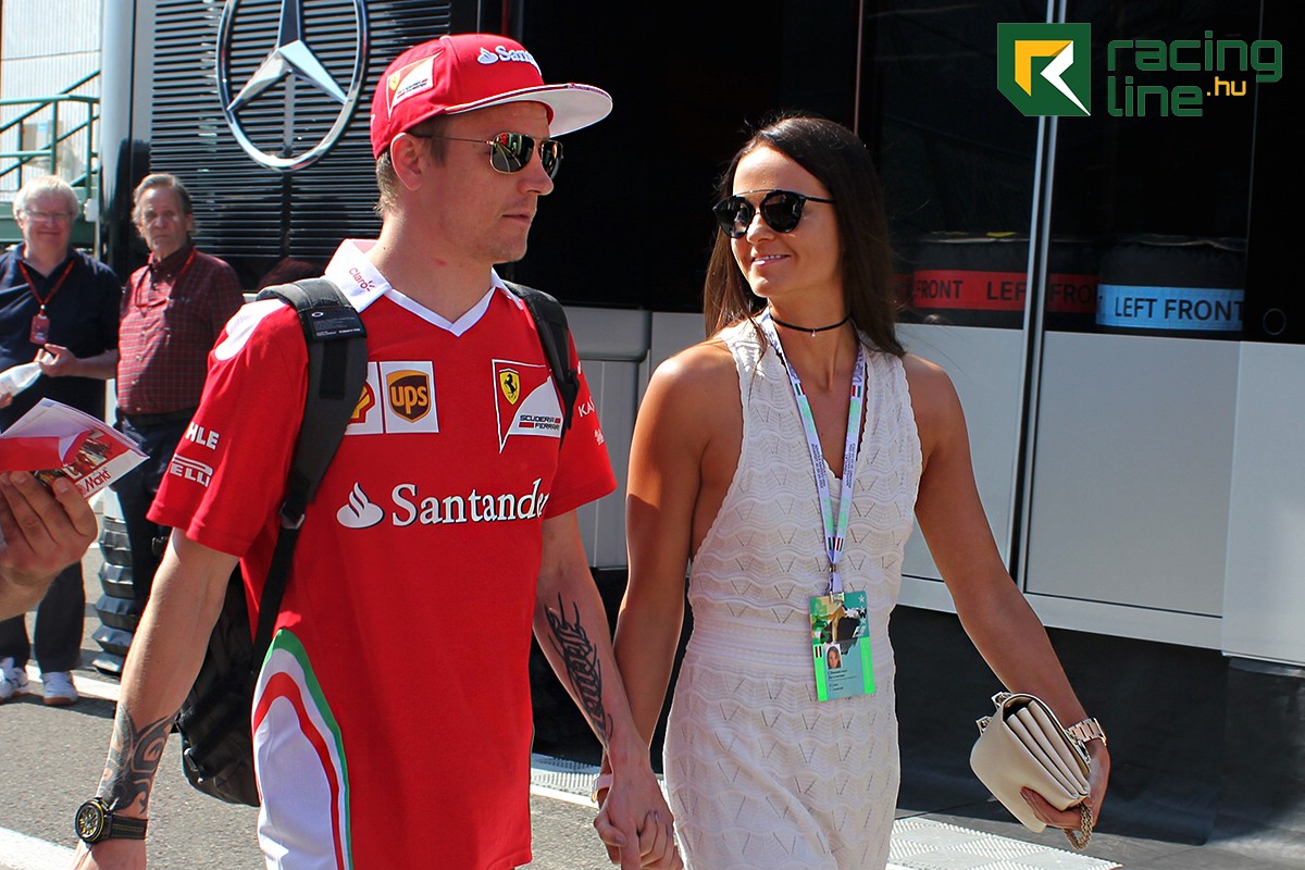 Räikkönen: A lányom születése sokkal nagyobb öröm, mint egy futamgyőzelem