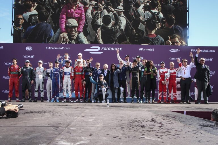 A Formula E versenyzői Kubica mellett kampányolnak