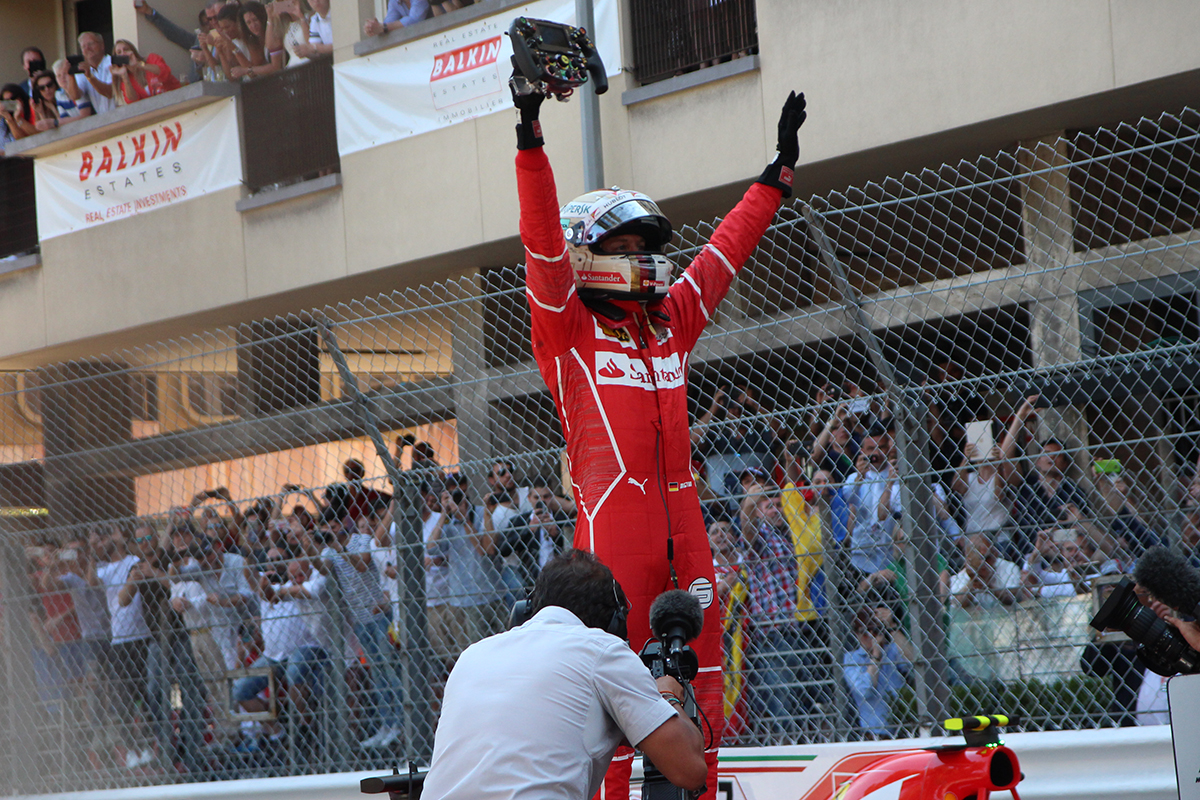 Vettel gyerekei is ott voltak Monacóban!