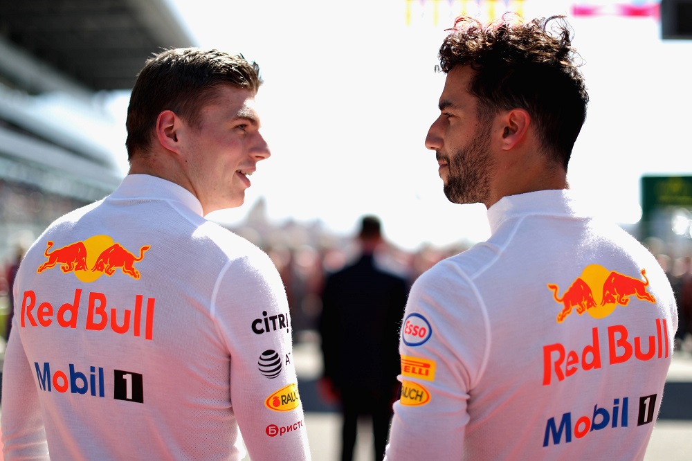 Verstappen, Ricciardo