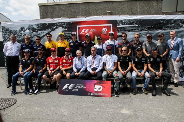 F1-es osztálykép Kanadából