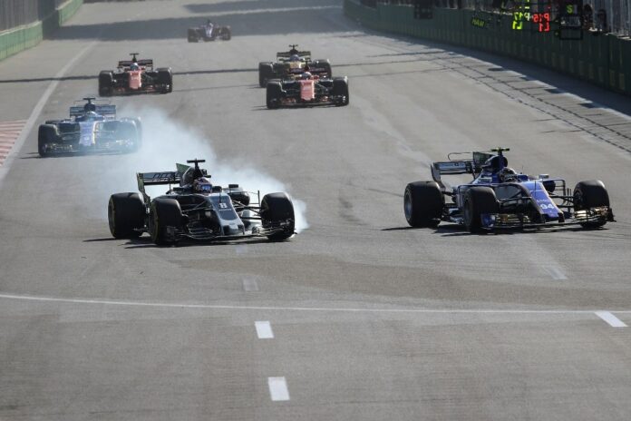 Grosjean, Baku