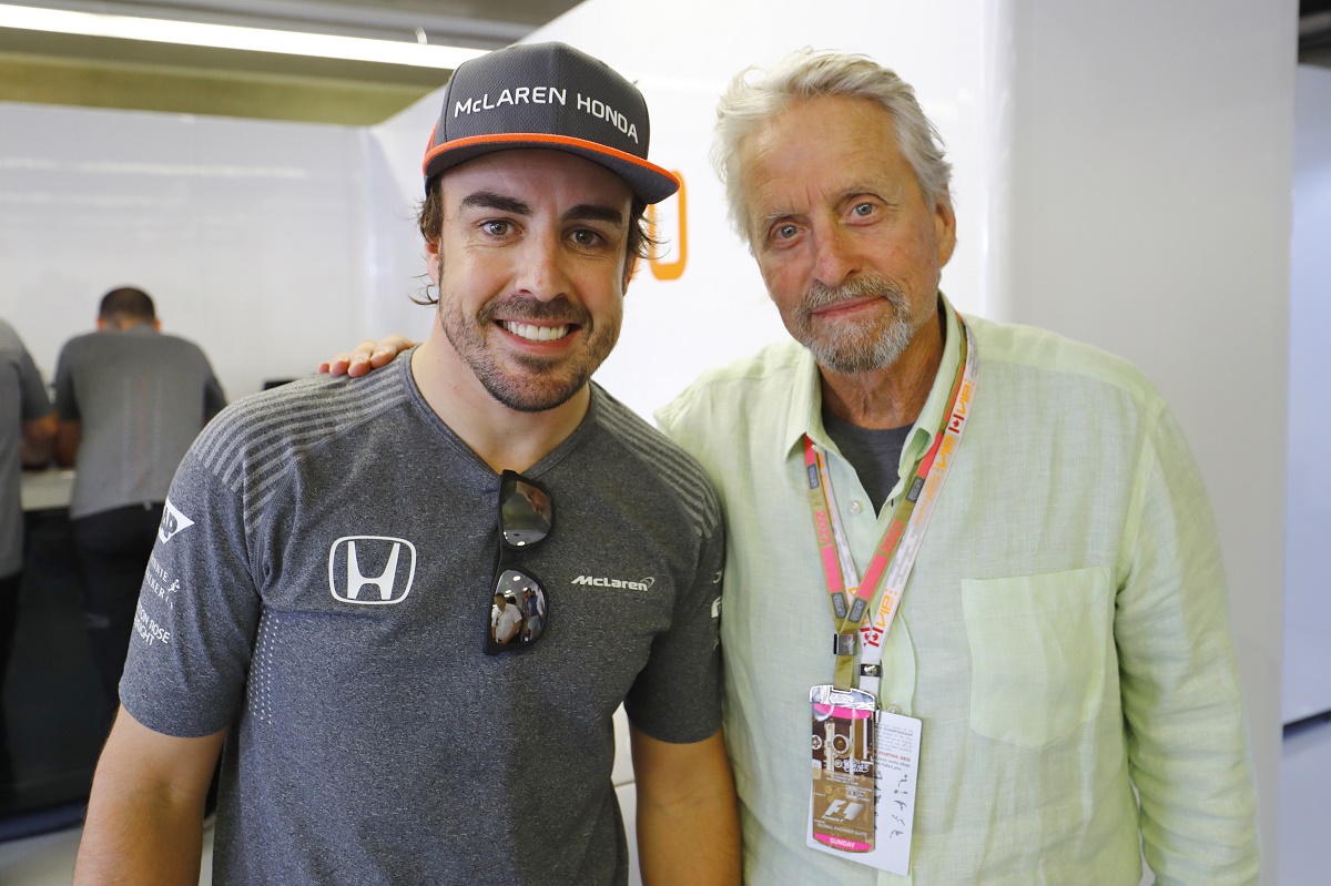 Michael Douglas szerint Alonso távozik az F1-ből