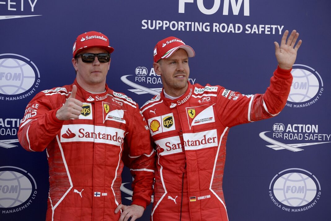 Räikkönen, Vettel
