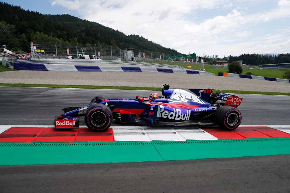 Kvyat, Toro Rosso, Red Bull Ring