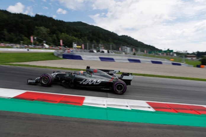 Grosjean, Haas, Red Bull Ring