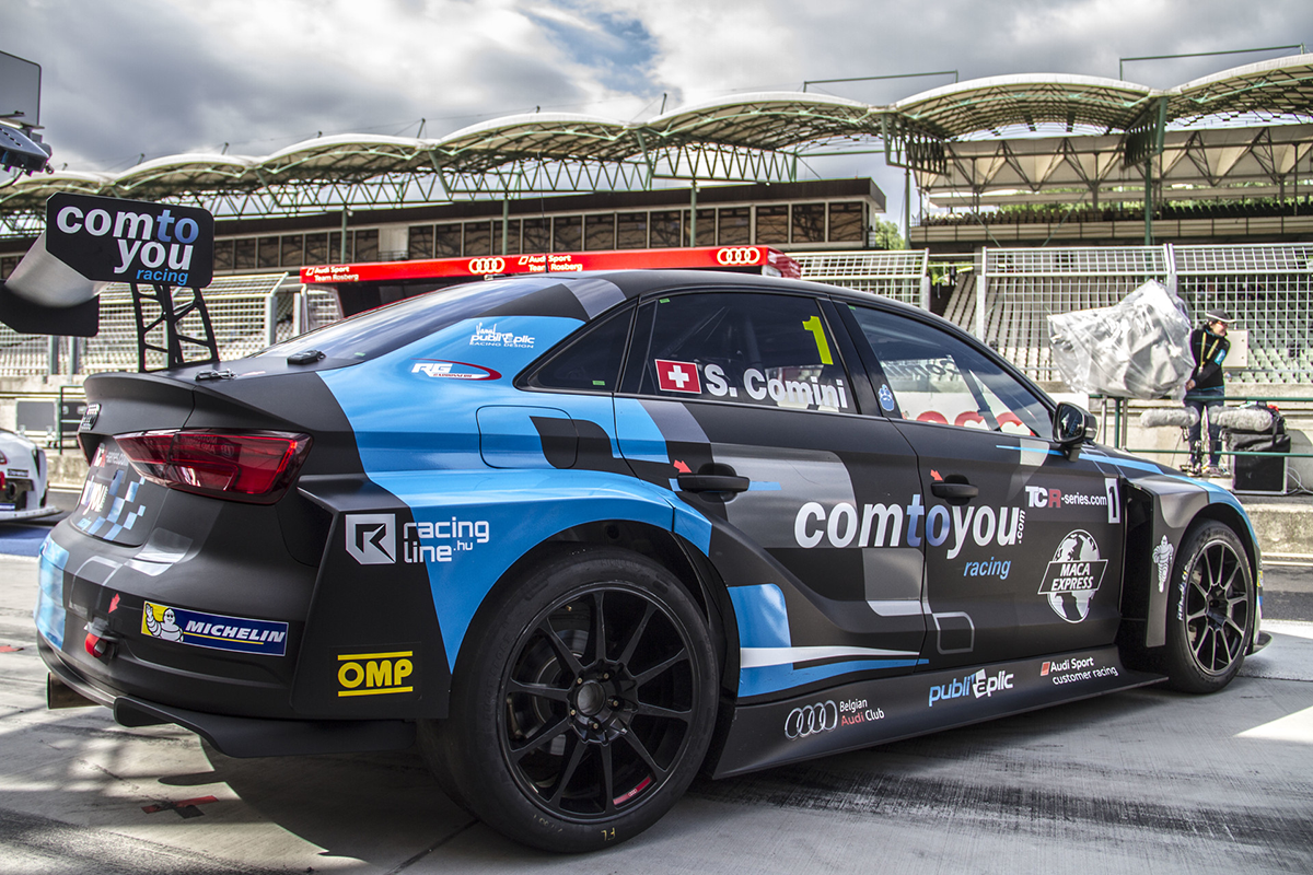 Stefano Comini a Top Run Motorsportnál