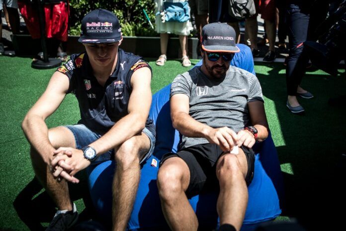 Alonso, Verstappen