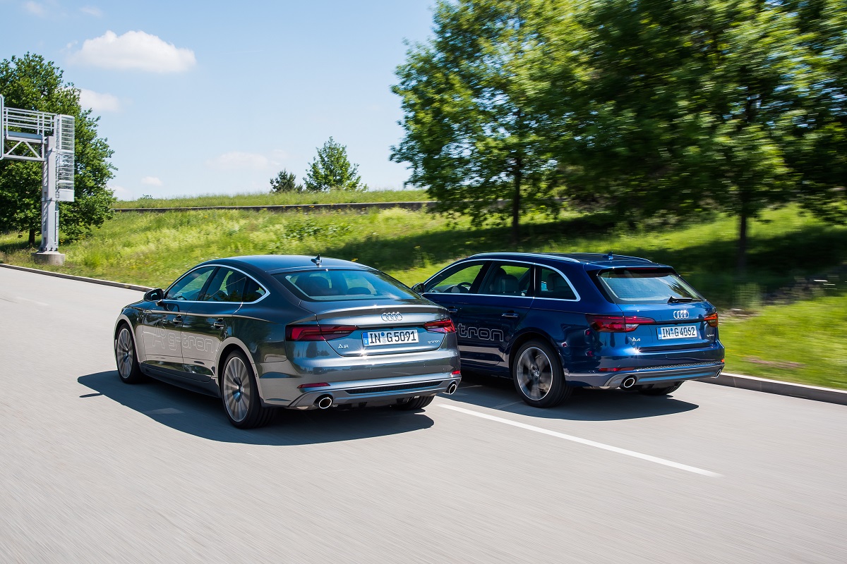 Középkategóriájú alternatívák – Immár g-tron változatban is rendelhető az Audi A4 és az A5