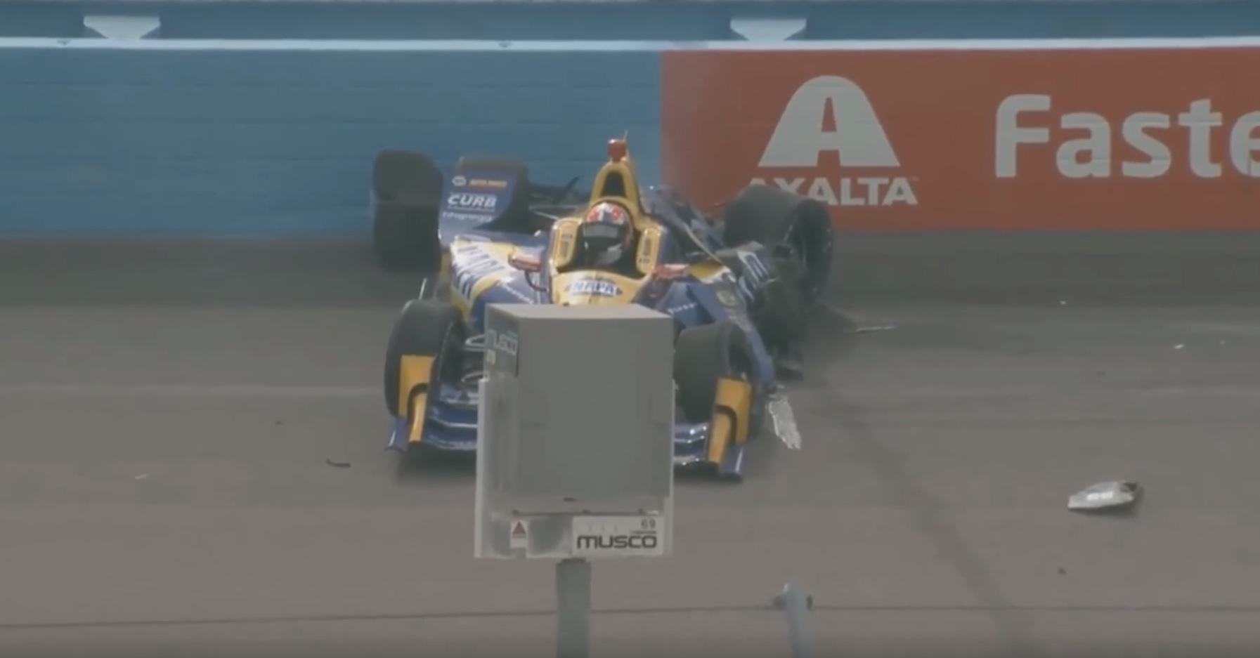 45 percnyi 2017-es IndyCar baleset