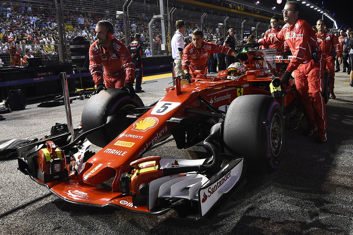 Az olasz sajtó Vettelt okolja