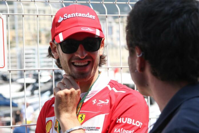 Ferrari, Giovinazzi, Leclerc