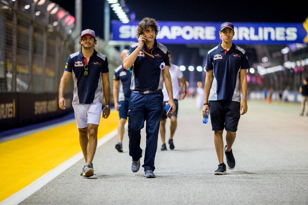 Carlos Sainz, Toro Rosso, Szingapúr