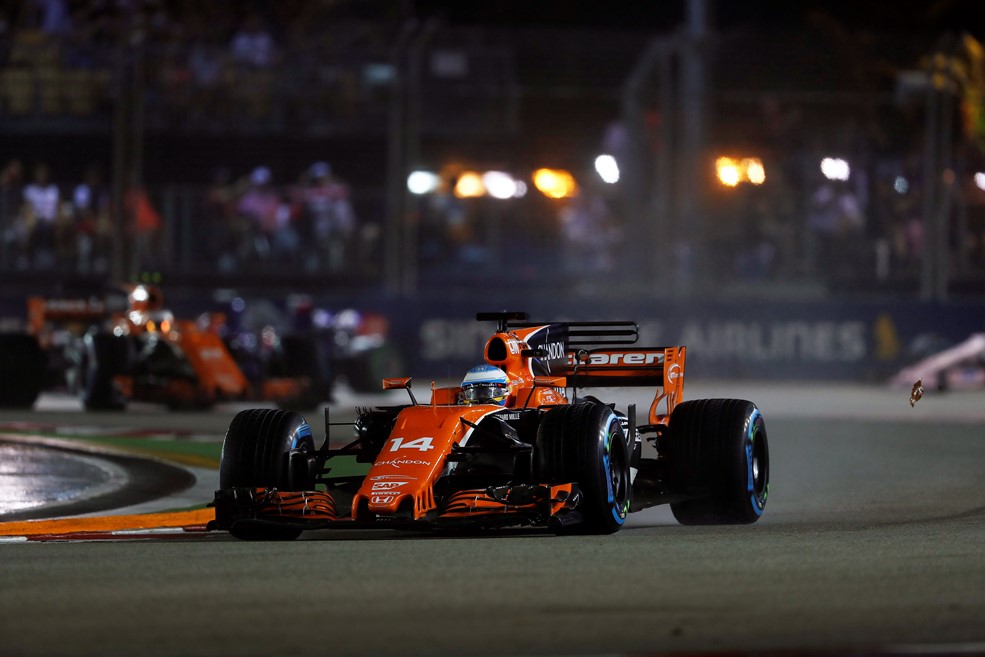McLaren, Alonso, Szingapúr