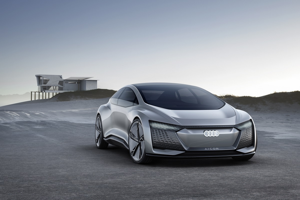 Az Audi Aicon koncepciómodell – Önállóan közlekedve a jövő felé