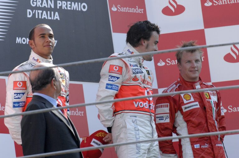 F1, Alonso, Hamilton Räikkönen
