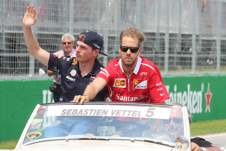 Verstappen, Vettel, liberty