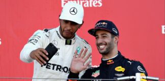 Lewis, Hamilton, Daniel Ricciardo