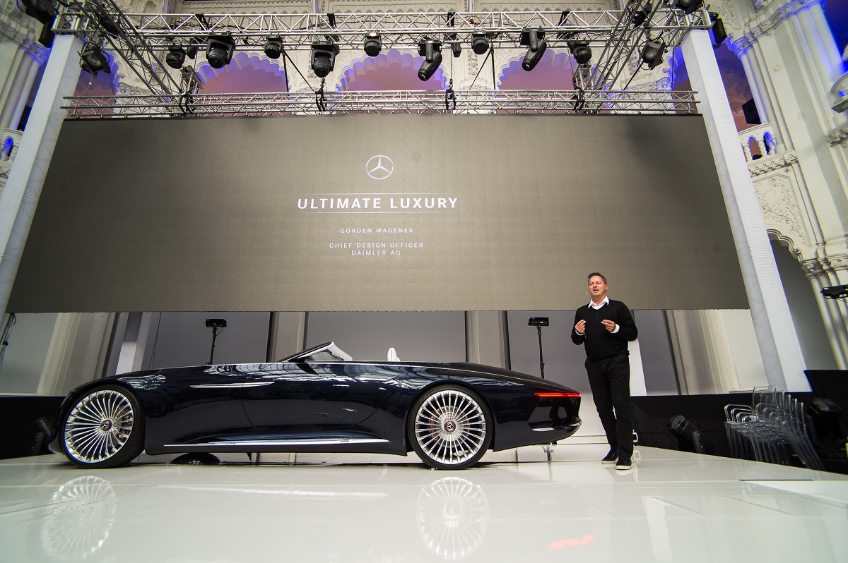 Vision Mercedes-Maybach 6 Cabriolet: Magyarországra érkezett a dizájn jövője
