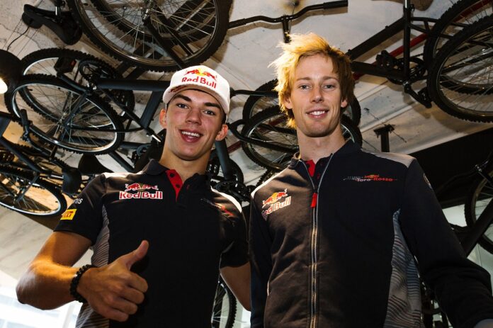 Gasly, Hartley, Toro Rosso