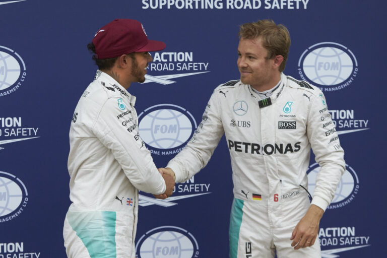 Nico Rosberg, Lewis Hamilton, racingline.hu
