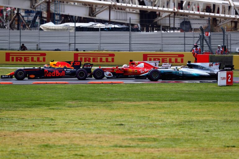 Verstappen, Vettel, Hamilton