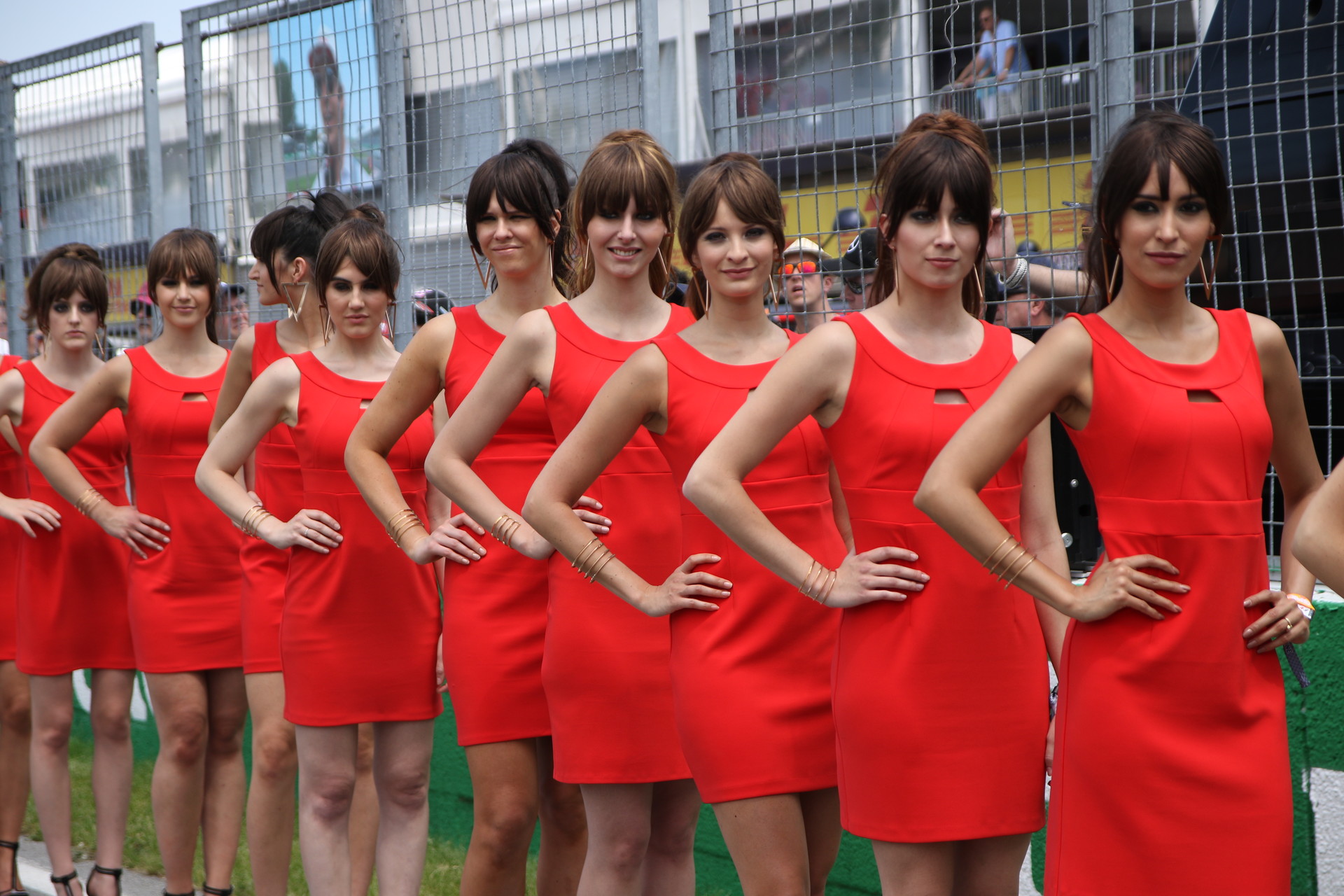 F1-es gridgirl-ök 2017-ből