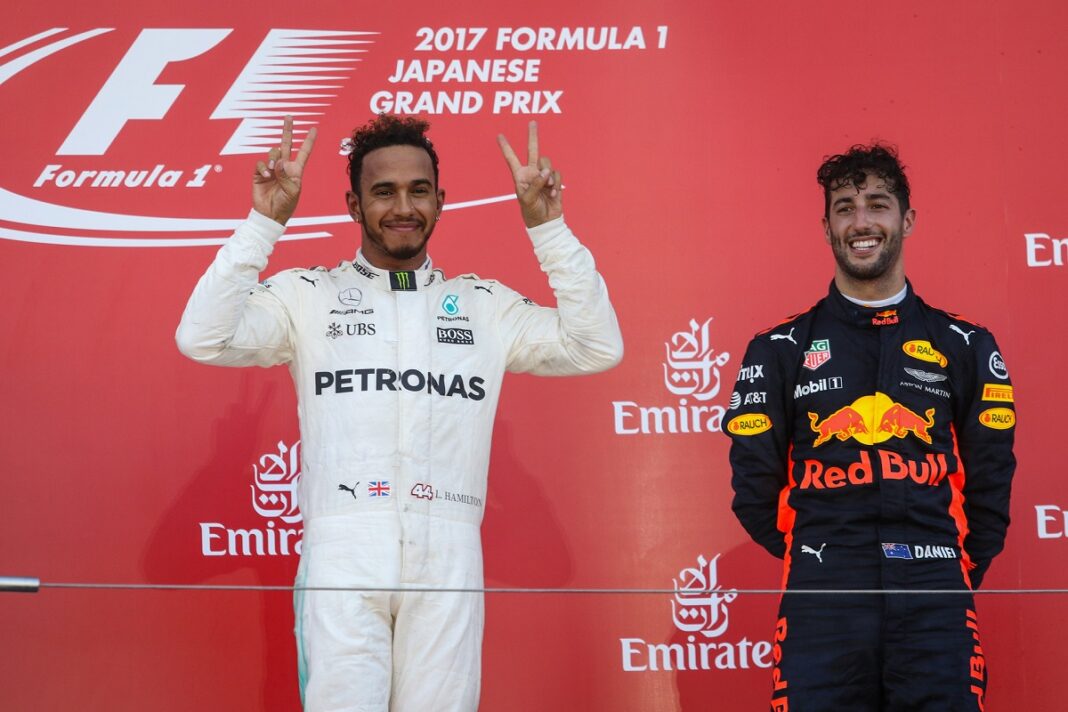 Hamilton, Ricciardo
