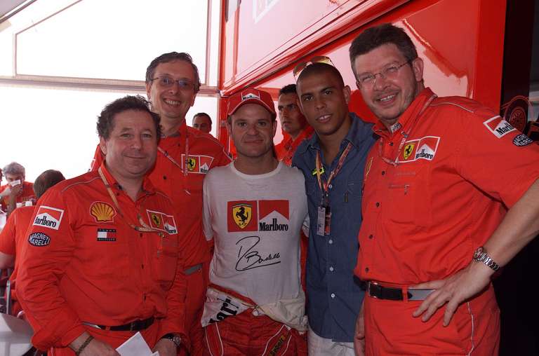 Ronaldo, Barrichello