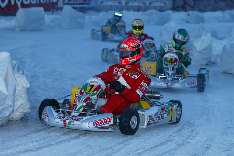 Ferrari, Schumacher, jéggokart