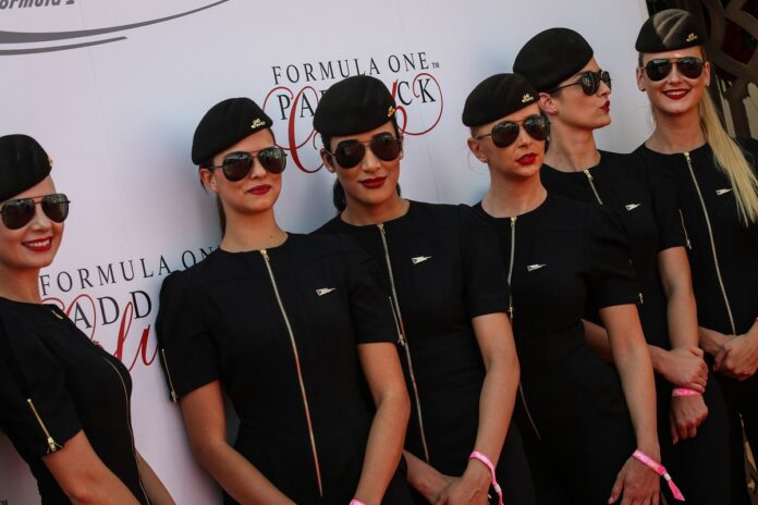 grid girl