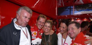 Schumacher, Willi Weber, Corinna, Todt, racingline, racinglinehu, racingline.hu