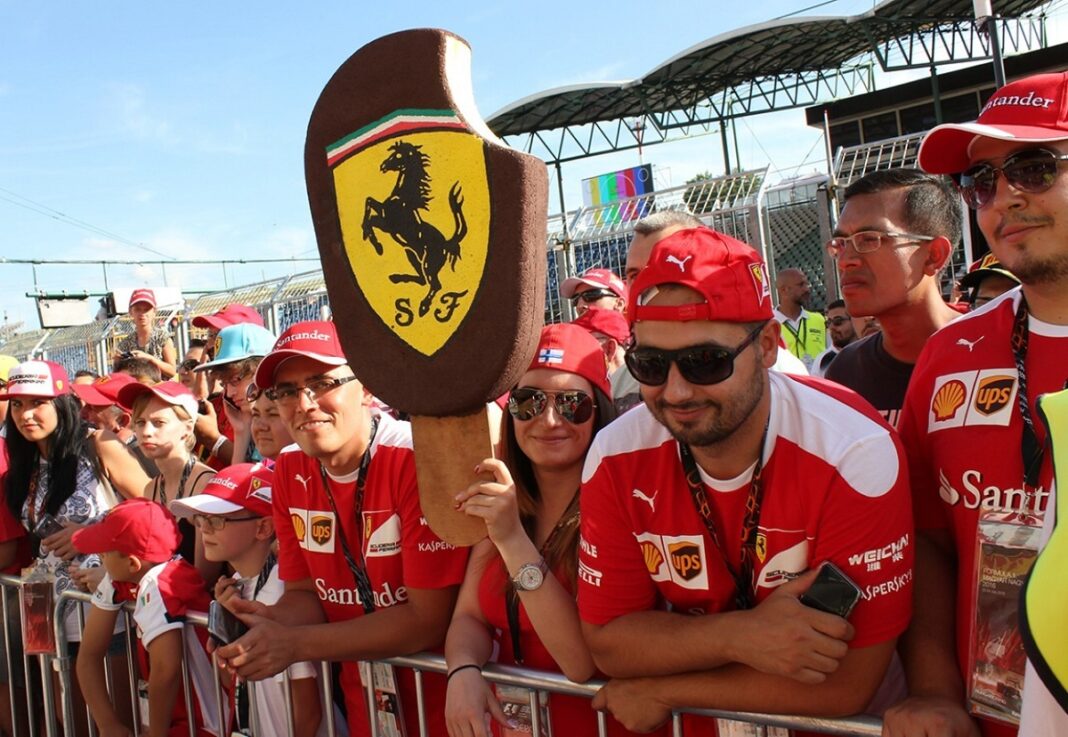 Ferrari rajongók