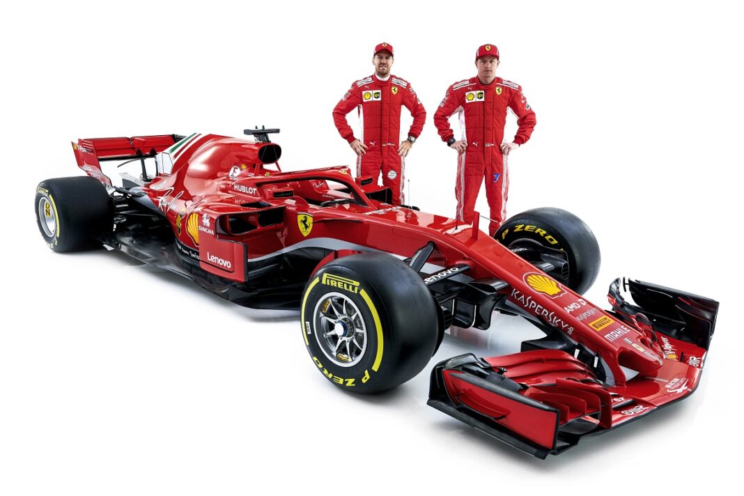Ferrari SF71H, Räikkönen, Vettel
