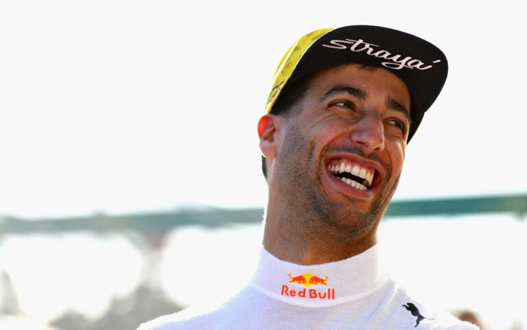 Daniel Ricciardo, fürdőgatya