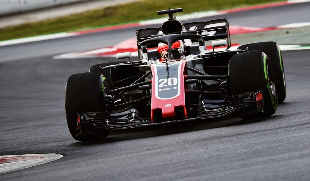 Haas, Kevin Magnussen, halo