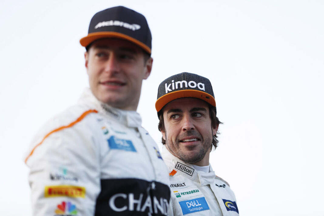 Alonso, Vandoorne, McLaren, teszt