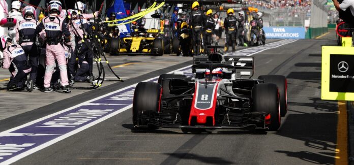 Romain Grosjean Haas