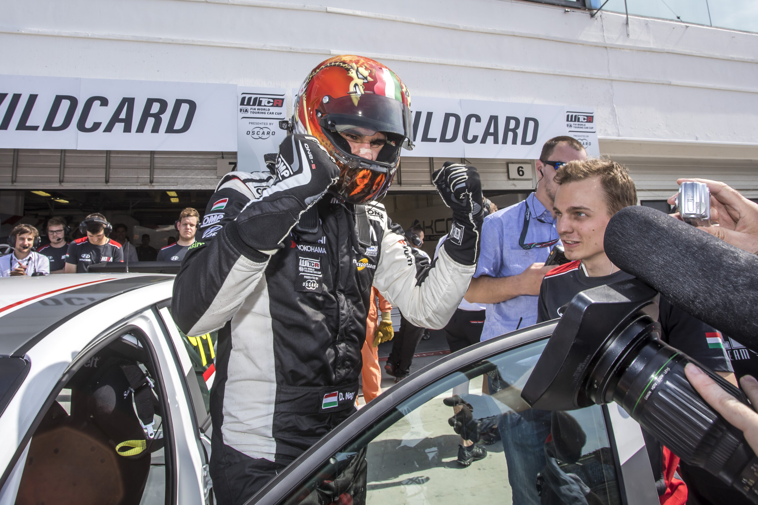 Nagy Dániel második a Hungaroringen a vasárnapi első futamon