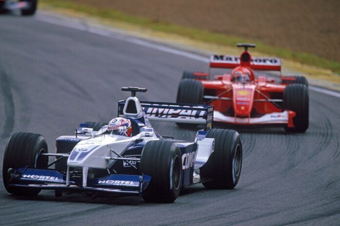 Juan Pablo Montoya & Michael Schumacher, F1, racingline.hu