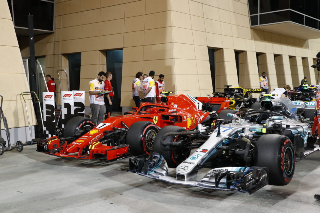 Bottas, Vettel, Mercedes, Ferrari