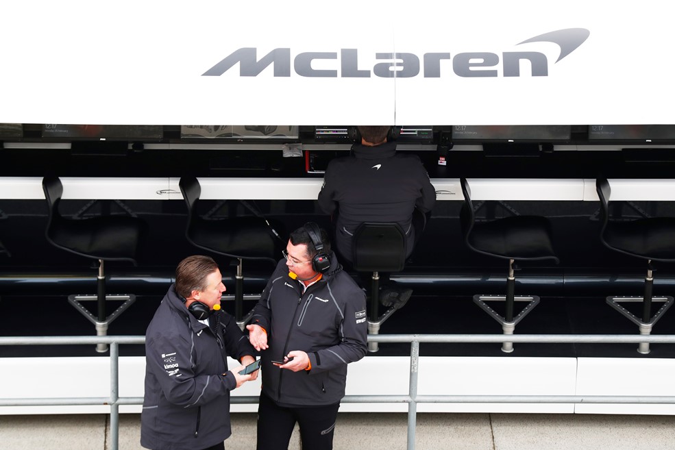 Brown, Boullier, McLaren