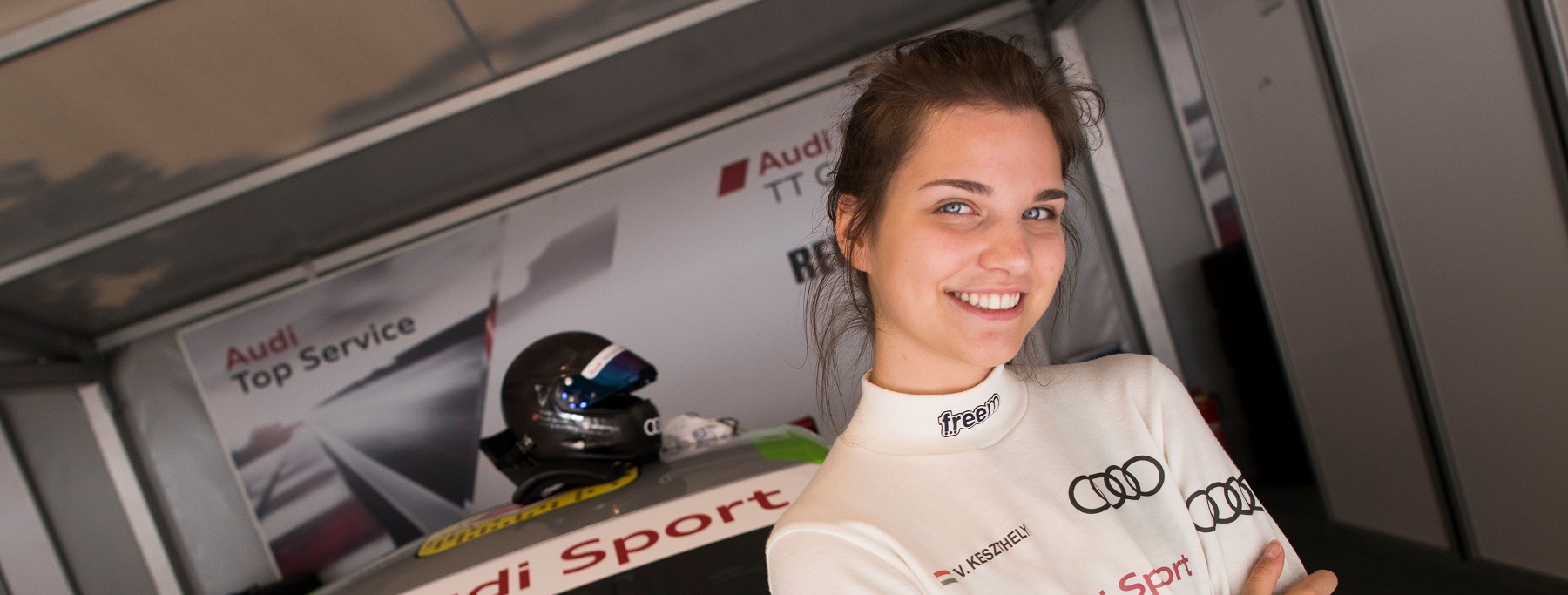 Keszthelyi Vivien az új Seyffarth Audi R8 LMS Cupban indul idén