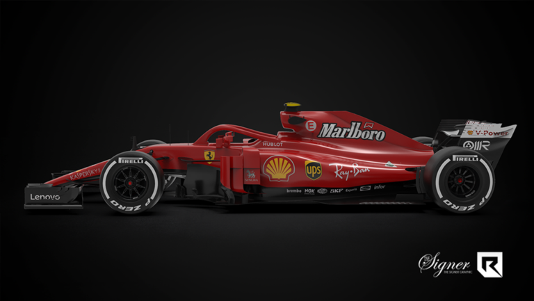 A régmúlt emlékére: Újra olvasható a Marlboro felirat a Ferrarin!