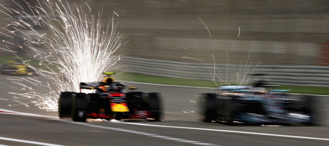 Max Verstappen, Lewis Hamilton, sparks