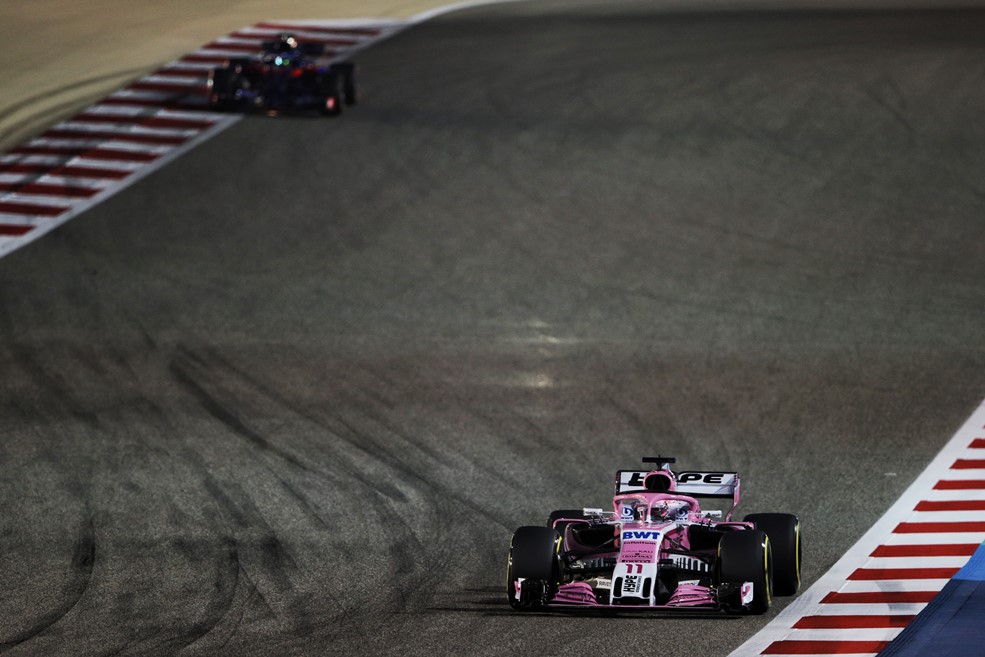 Pérez, Force India, Bahrein