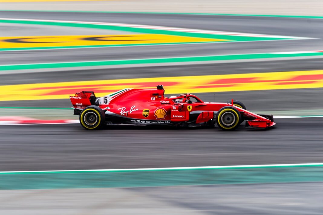 Vettel, Ferrari, Barcelona