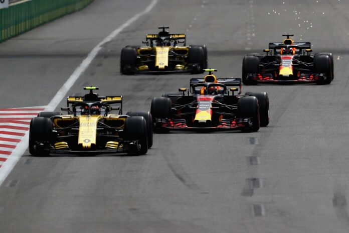 Red Bull, Renault, Baku